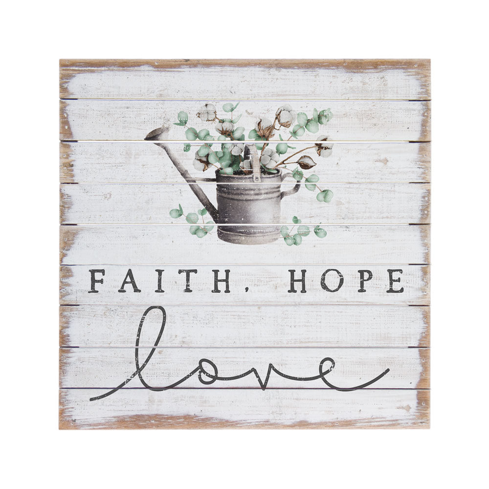 Faith Hope Inspire Pallets