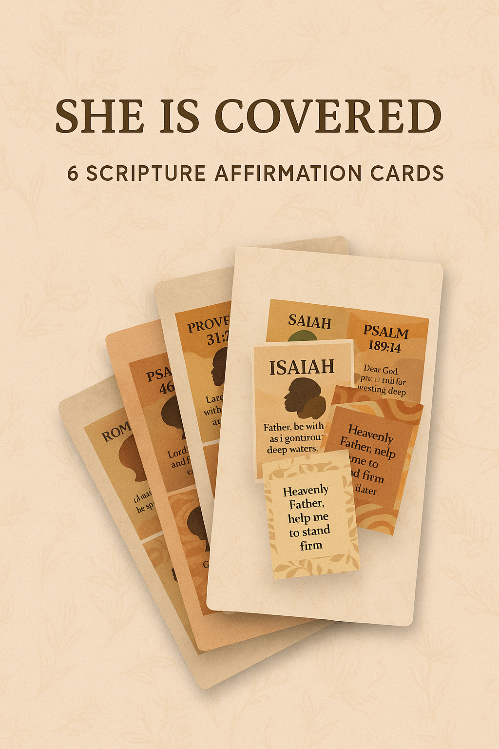 Printable Scripture Prayer Cards for Women | EmpowerHerFaithCo